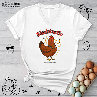 Bitchtastic V-Neck Tee