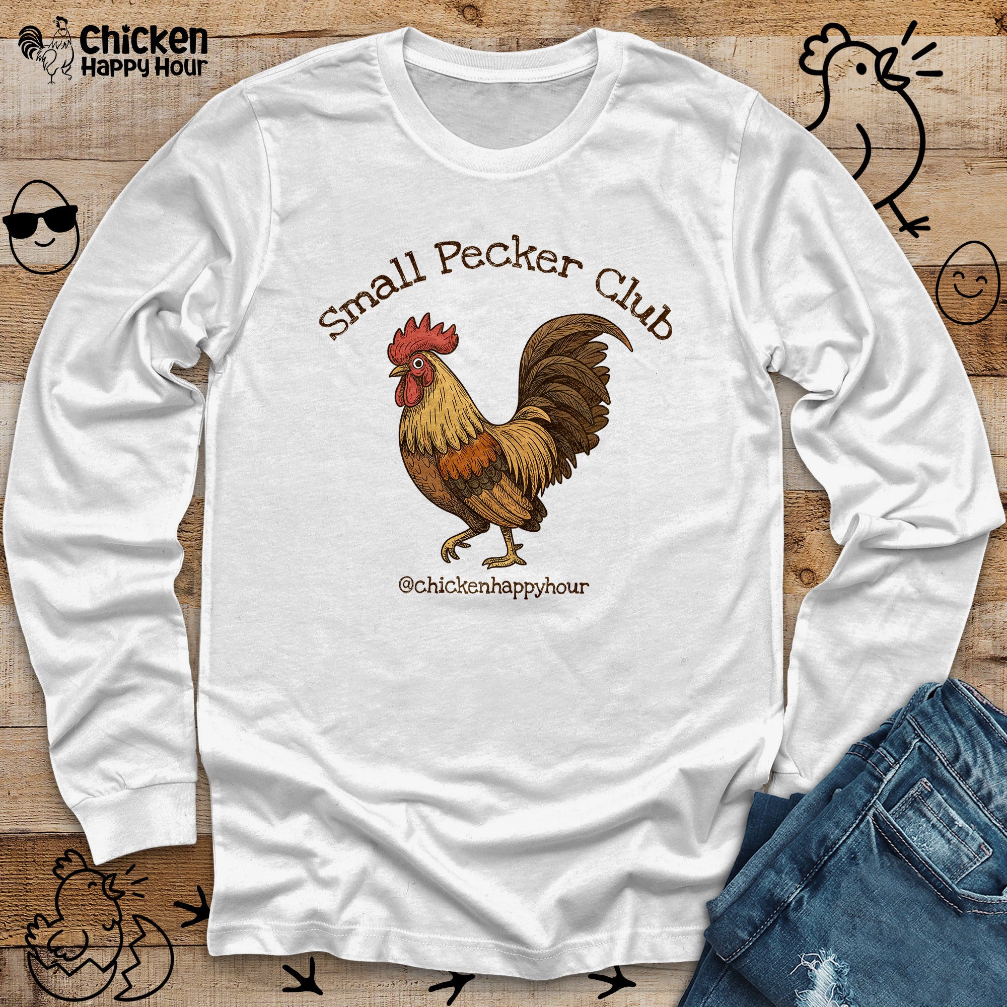 Small Pecker Club Long Sleeve