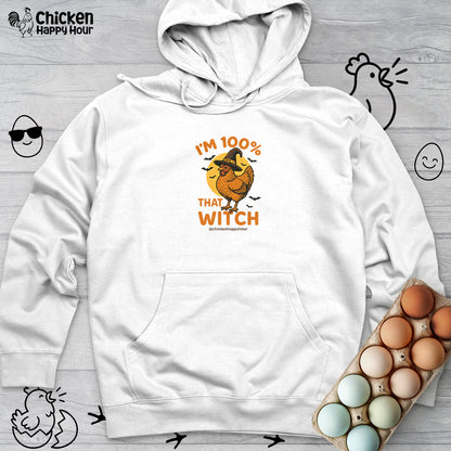 I'm 100% That Witch Hooded Sweatshirt