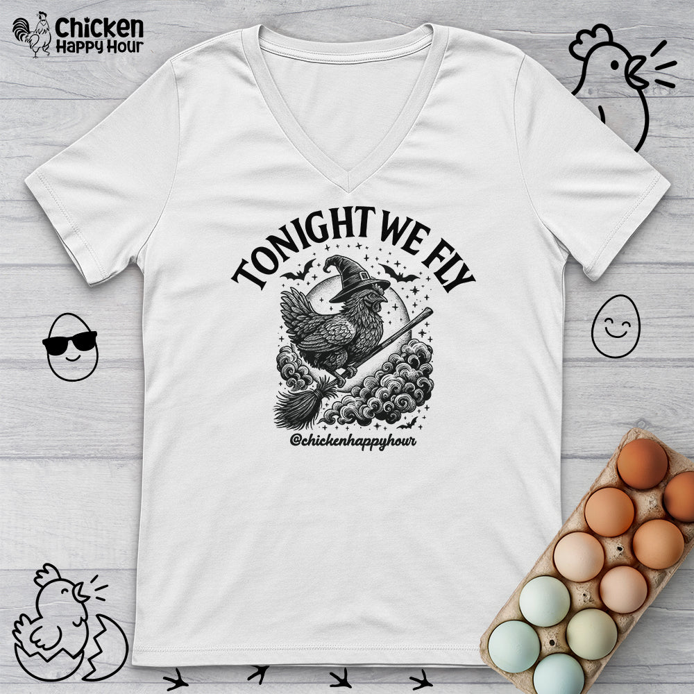 Tonight We Fly 2 V-Neck Tee