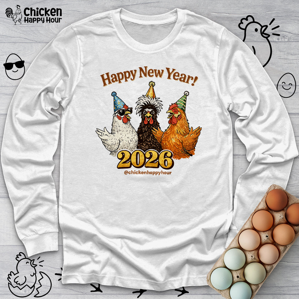 Happy New Year Long Sleeve
