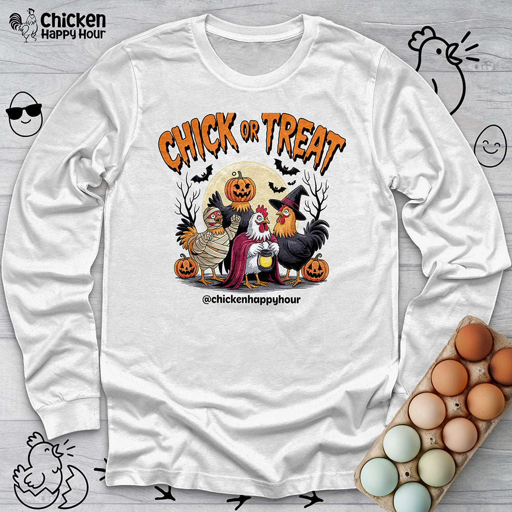 Chick or Treat Long Sleeve