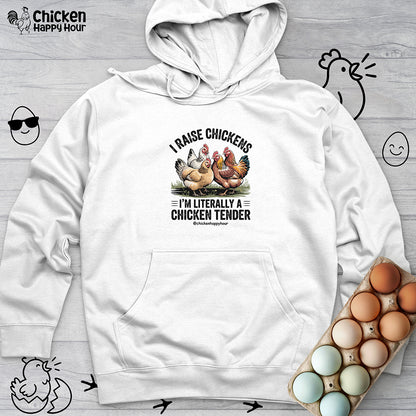 I'm Literally a Chicken Tender Hooded Sweatshirt
