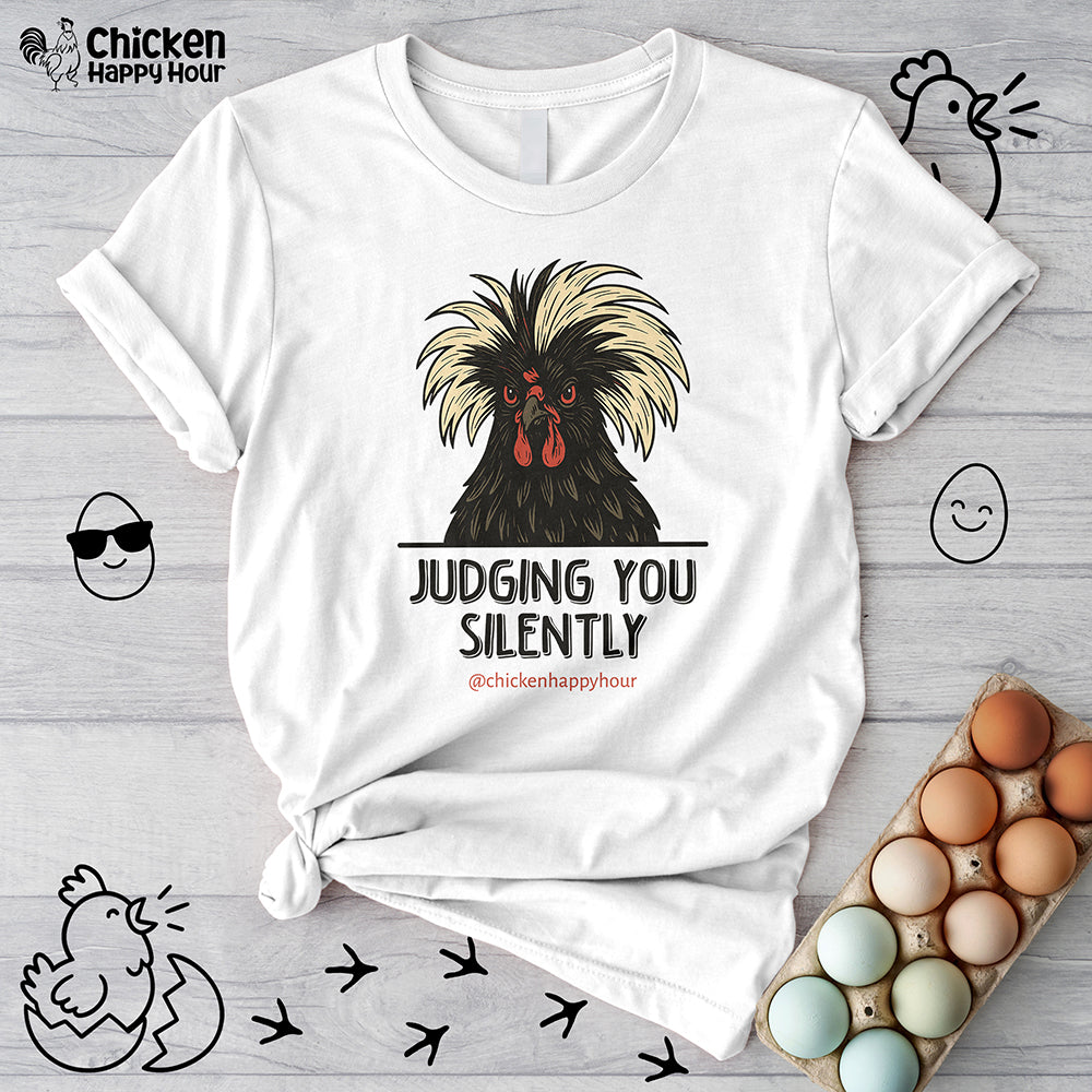 Judging You Silently Unisex Tee