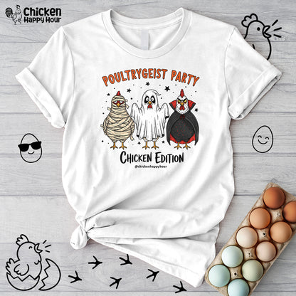 Poultrygeist Party Unisex Tee