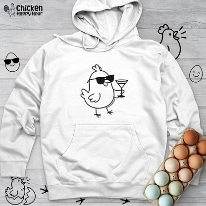 Chicken With Tequila Hooded Sweatshirt