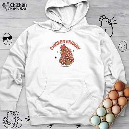 Chicken Granny Hooded Sweatshirt