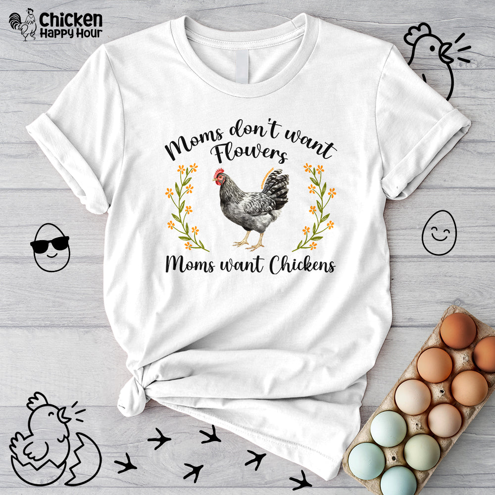 Moms Want Chickens Unisex Tee