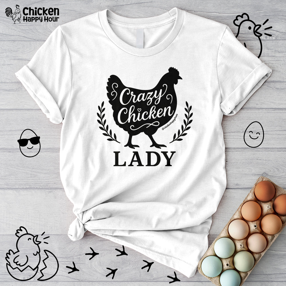 Crazy Chicken Lady Unisex Tee