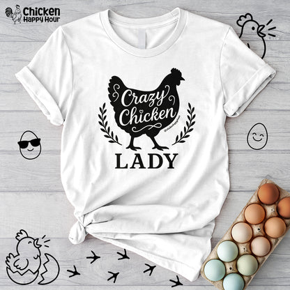 Crazy Chicken Lady Unisex Tee