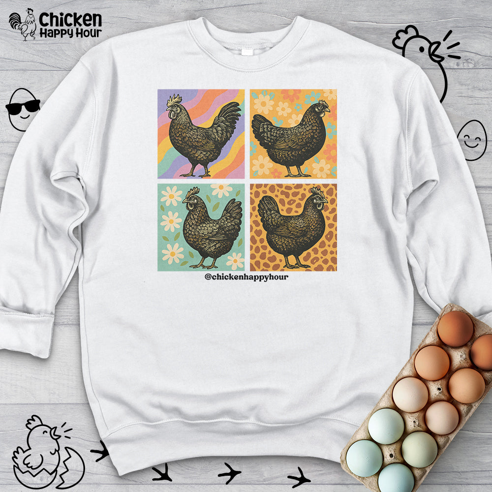 Retro Chicken Sweatshirt