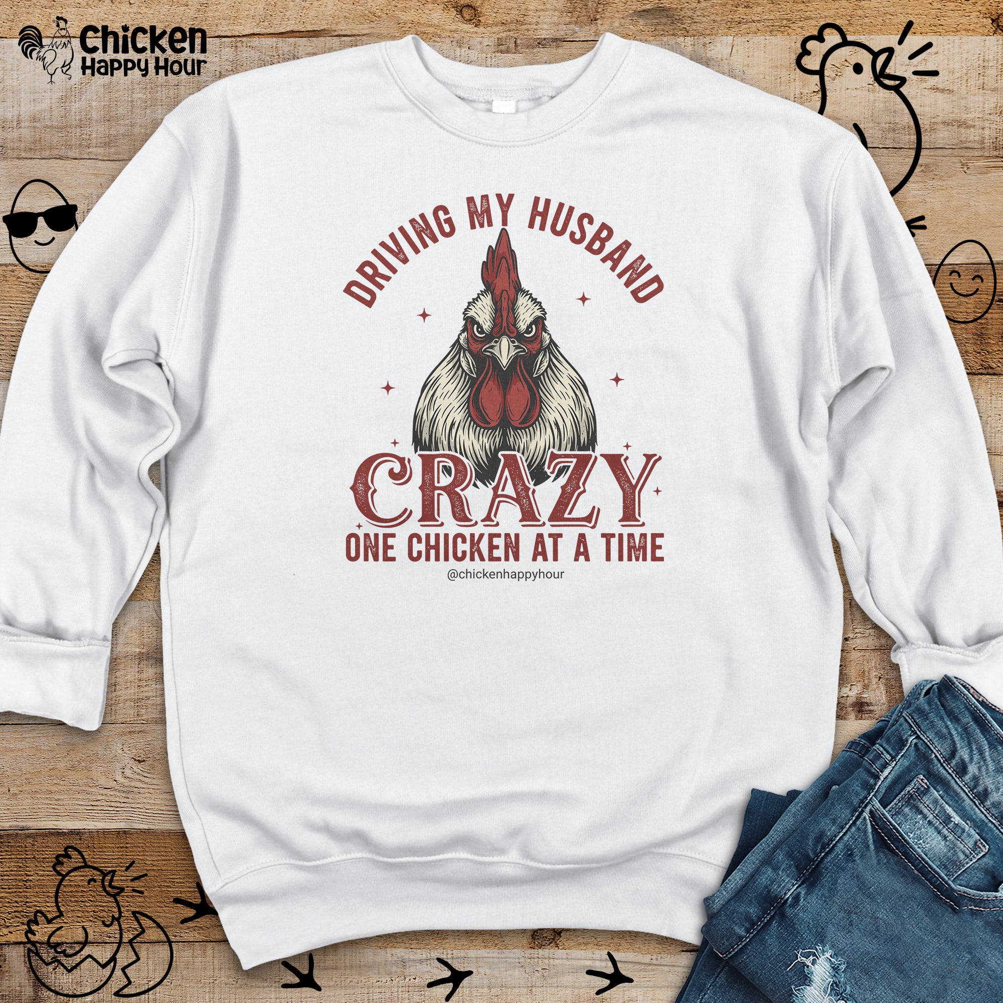 Driving My Husband Crewneck