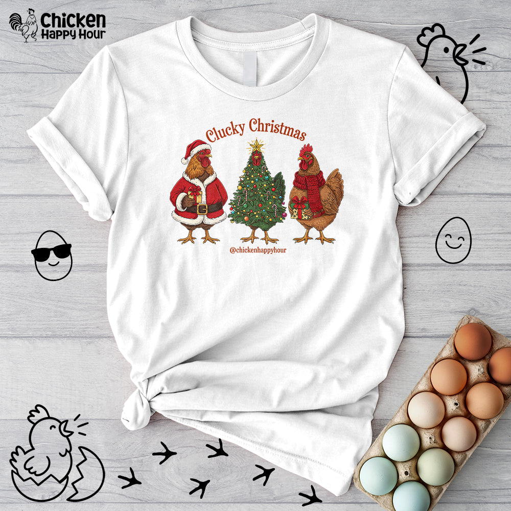 Clucky Christmas Unisex Tee