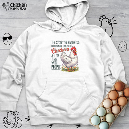 The Secret to Happiness Hooded Sweatshirt