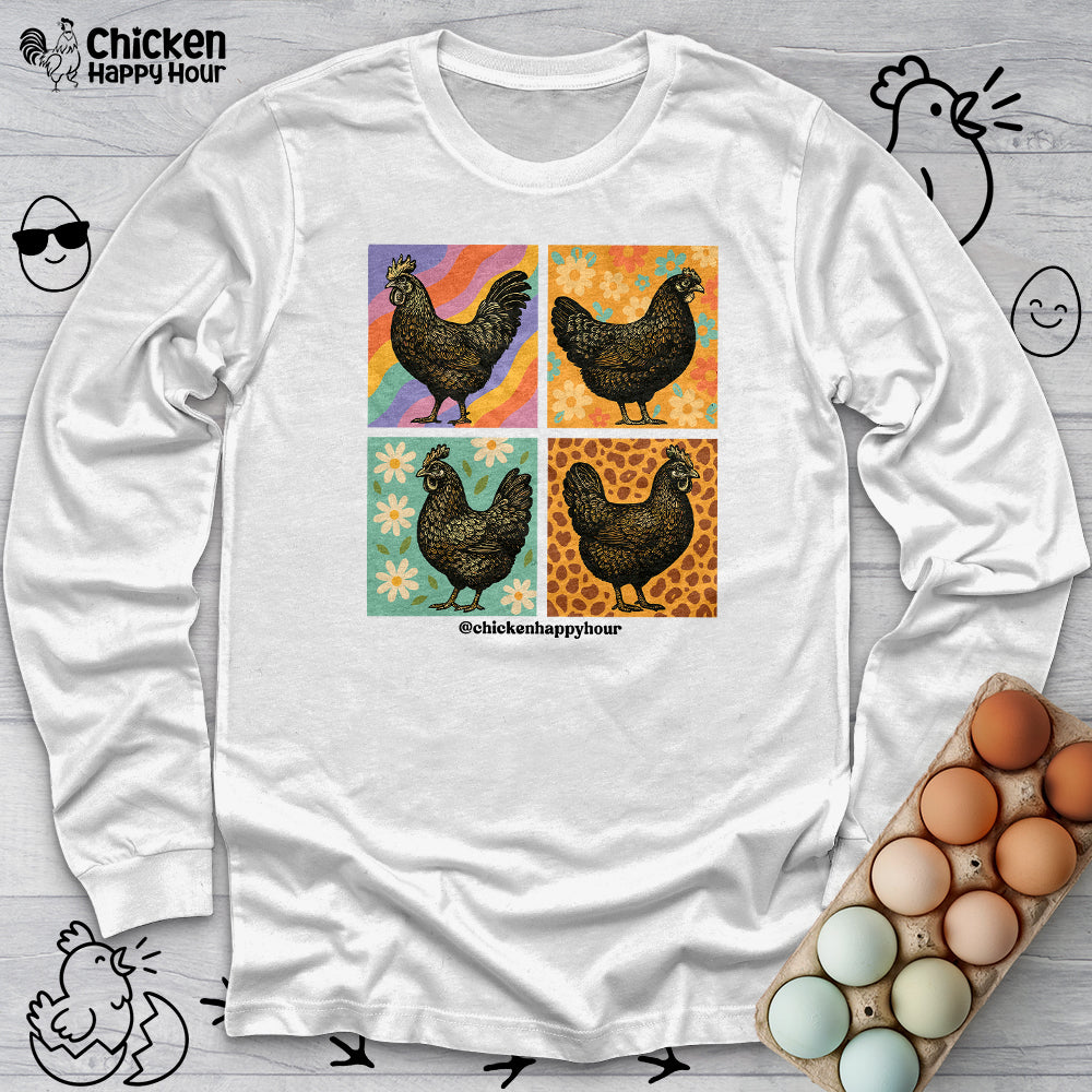 Retro Chicken Long Sleeve