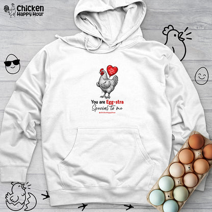 You Are Egg-Stra Special to Me Hooded Sweatshirt