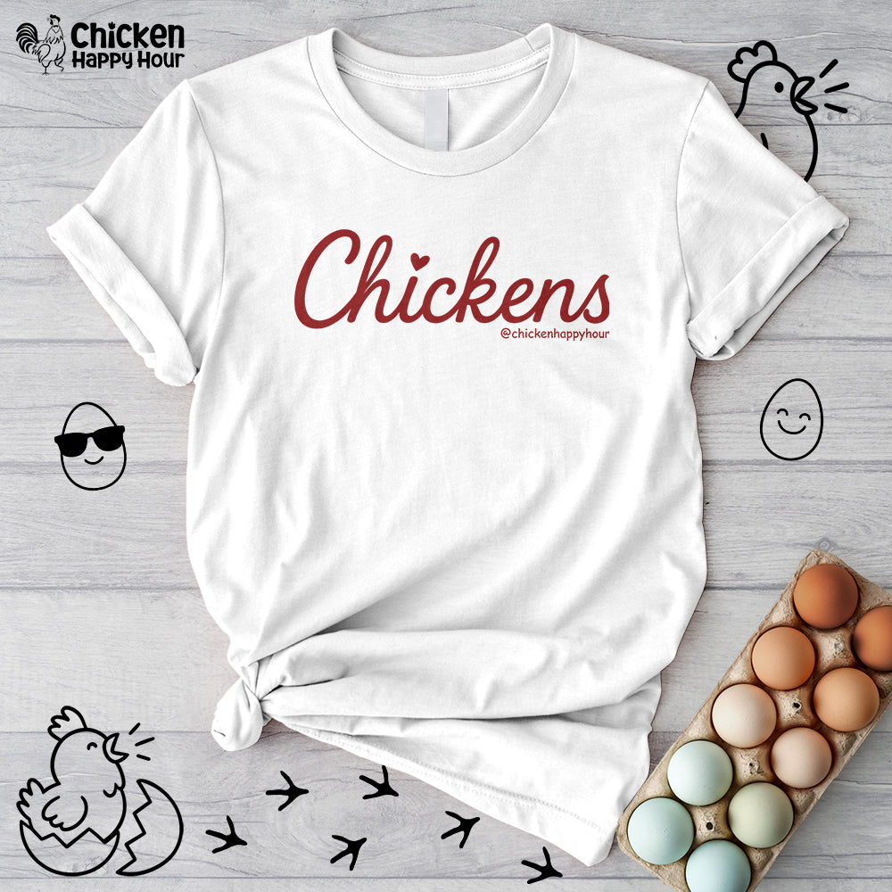 Love Chickens Unisex Tee