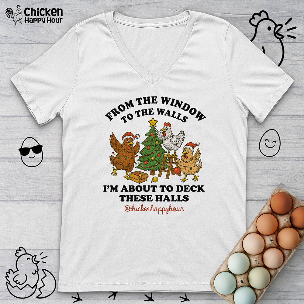From the Window to the Walls V-Neck Tee