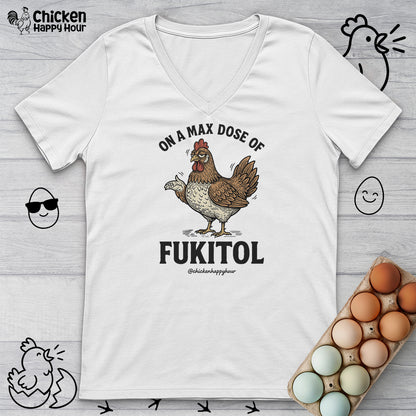 Fukitol V-Neck Tee