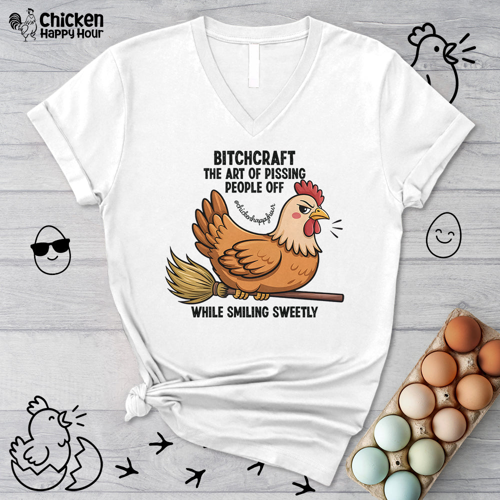 Bitchcraft V-Neck Tee