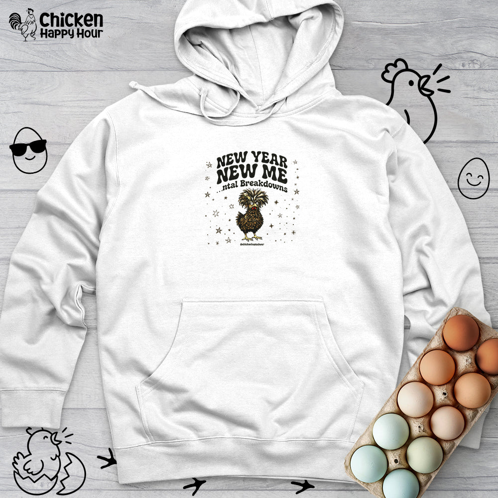 New Year New Me Hooded Sweatshirt