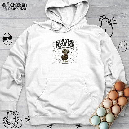 New Year New Me Hooded Sweatshirt