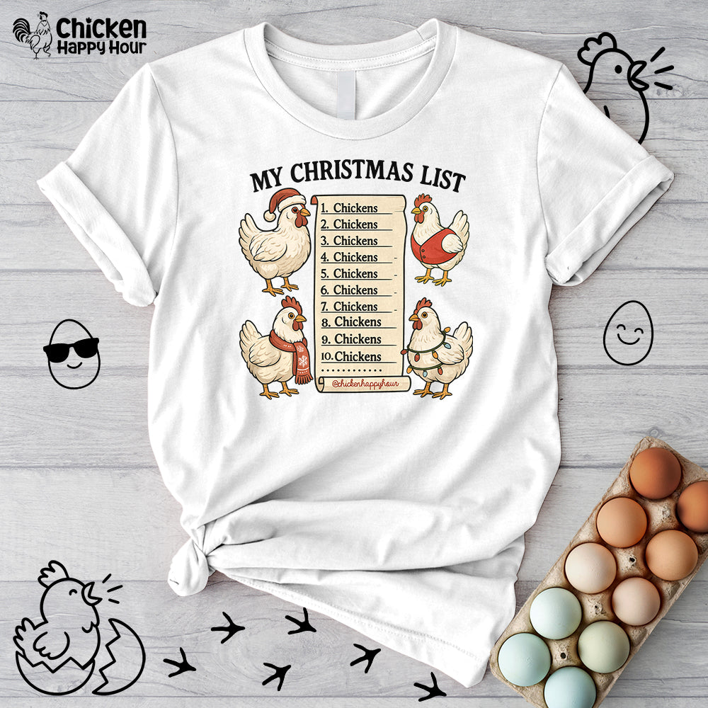 Christmas List Unisex Tee