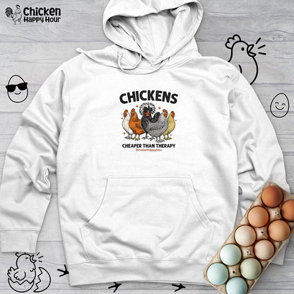 Chickens Cheaper Hooded Sweatshirt