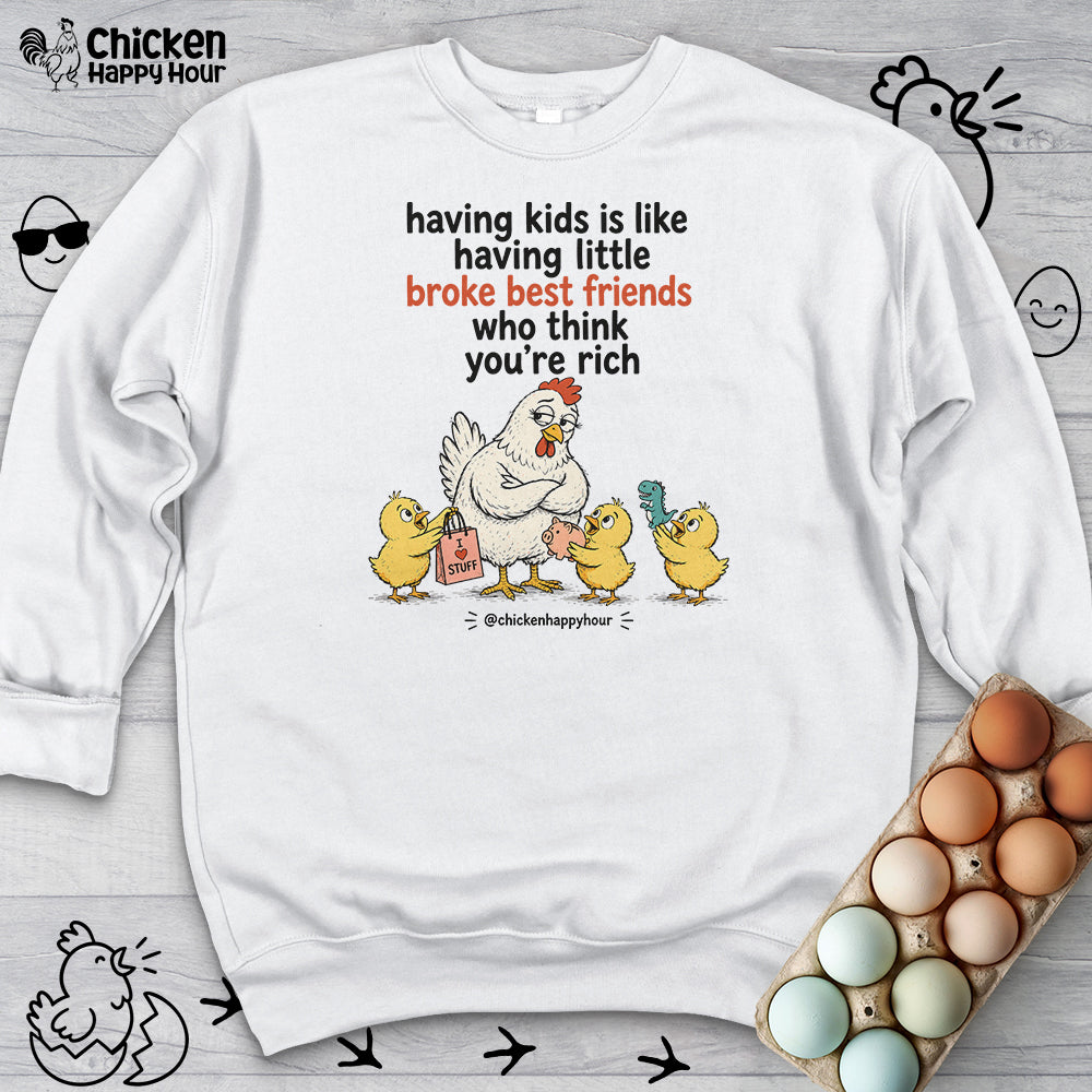 Having Kids Sweatshirt