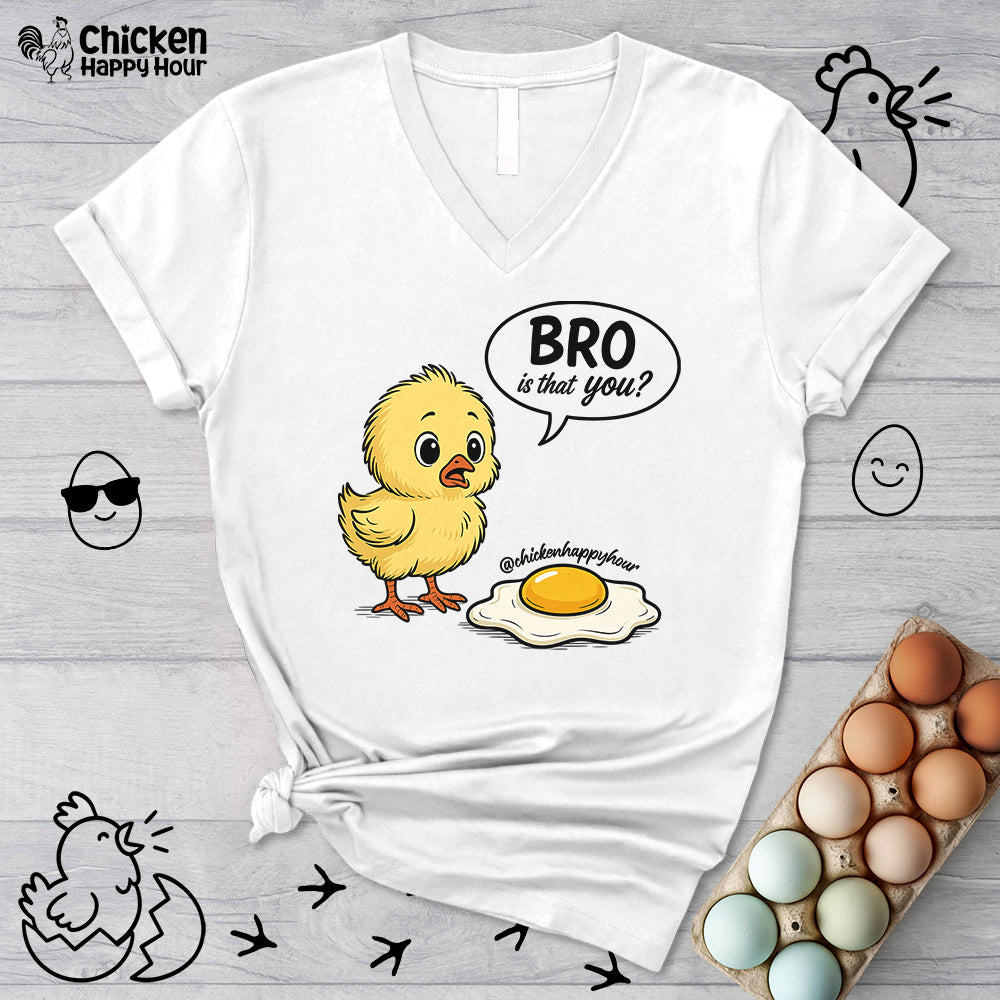 Bro Is That You V-Neck Tee