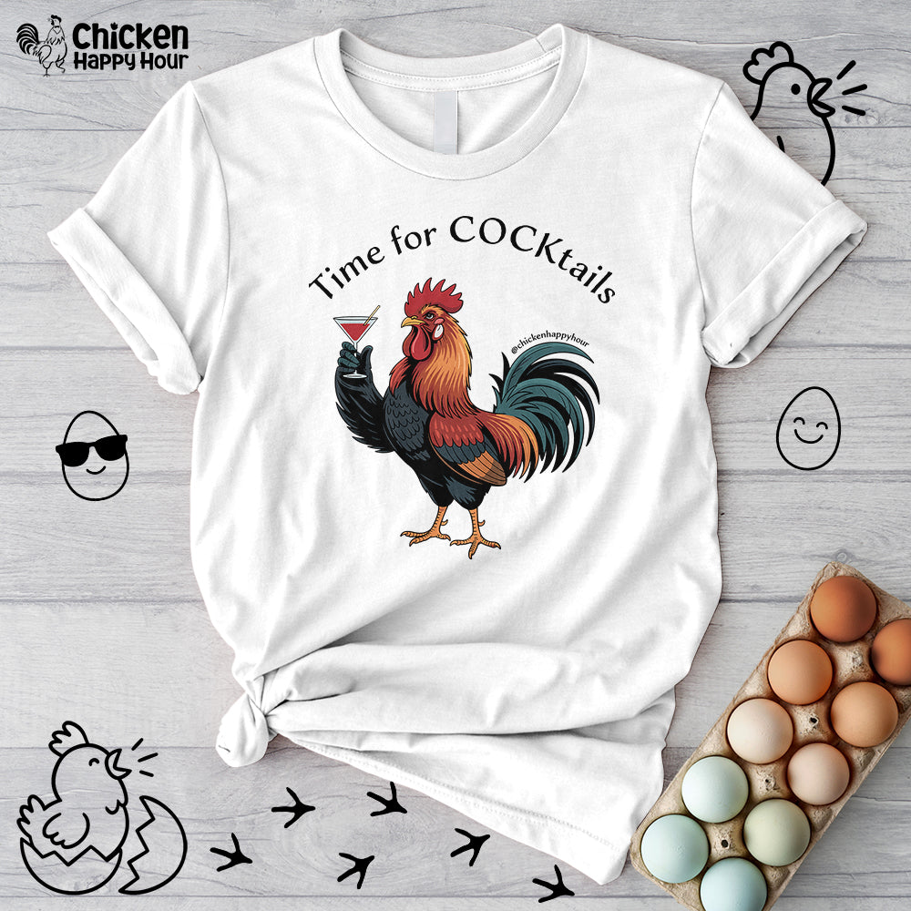 Time for Cocktails Unisex Tee
