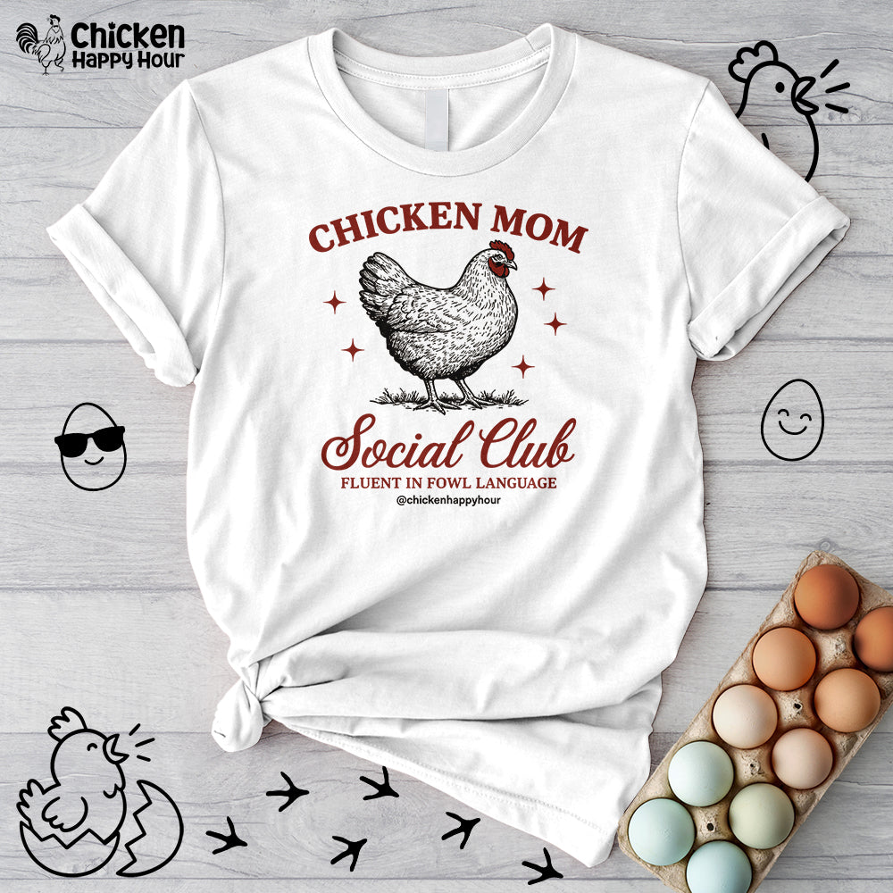 Chicken Mom Social Club Unisex Tee