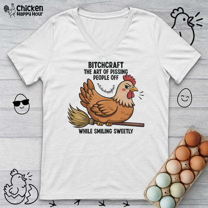 Bitchcraft V-Neck Tee