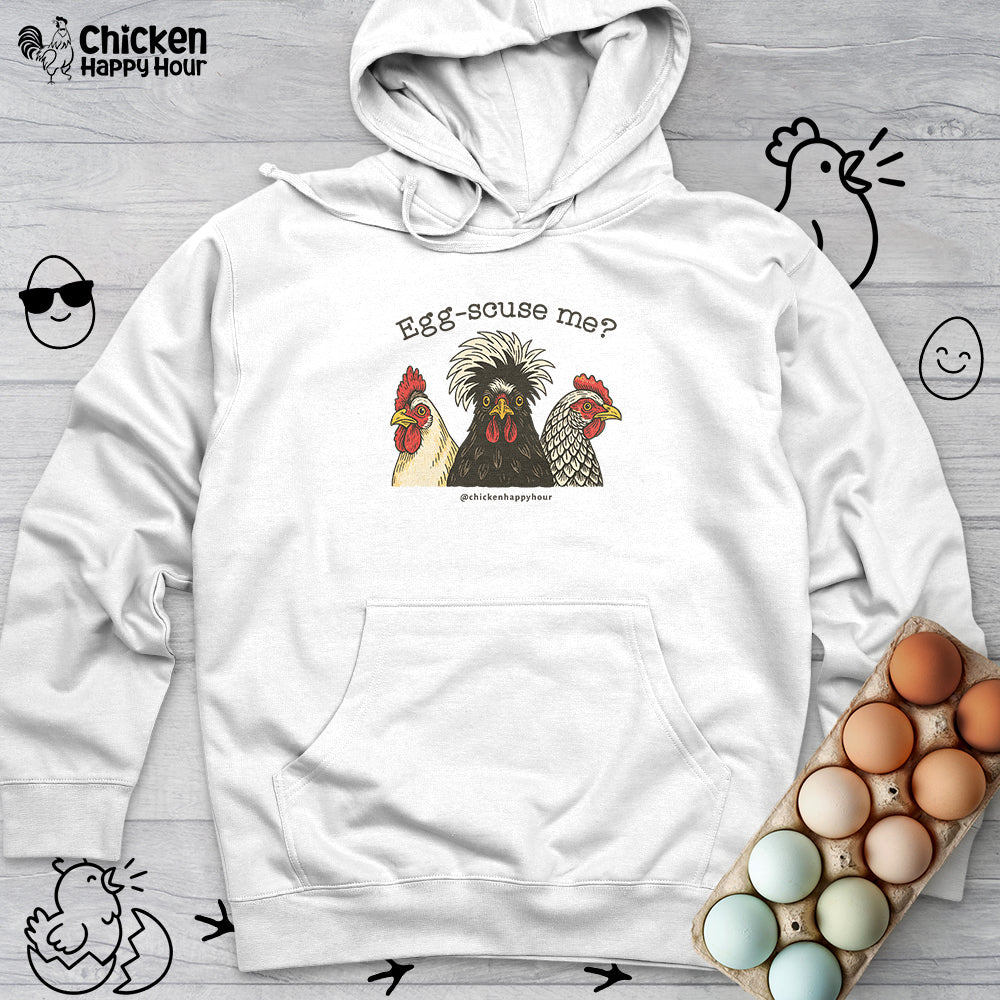 Egg-scuse Me Hooded Sweatshirt