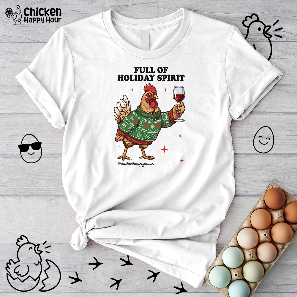 Full of Holiday Spirit Unisex Tee