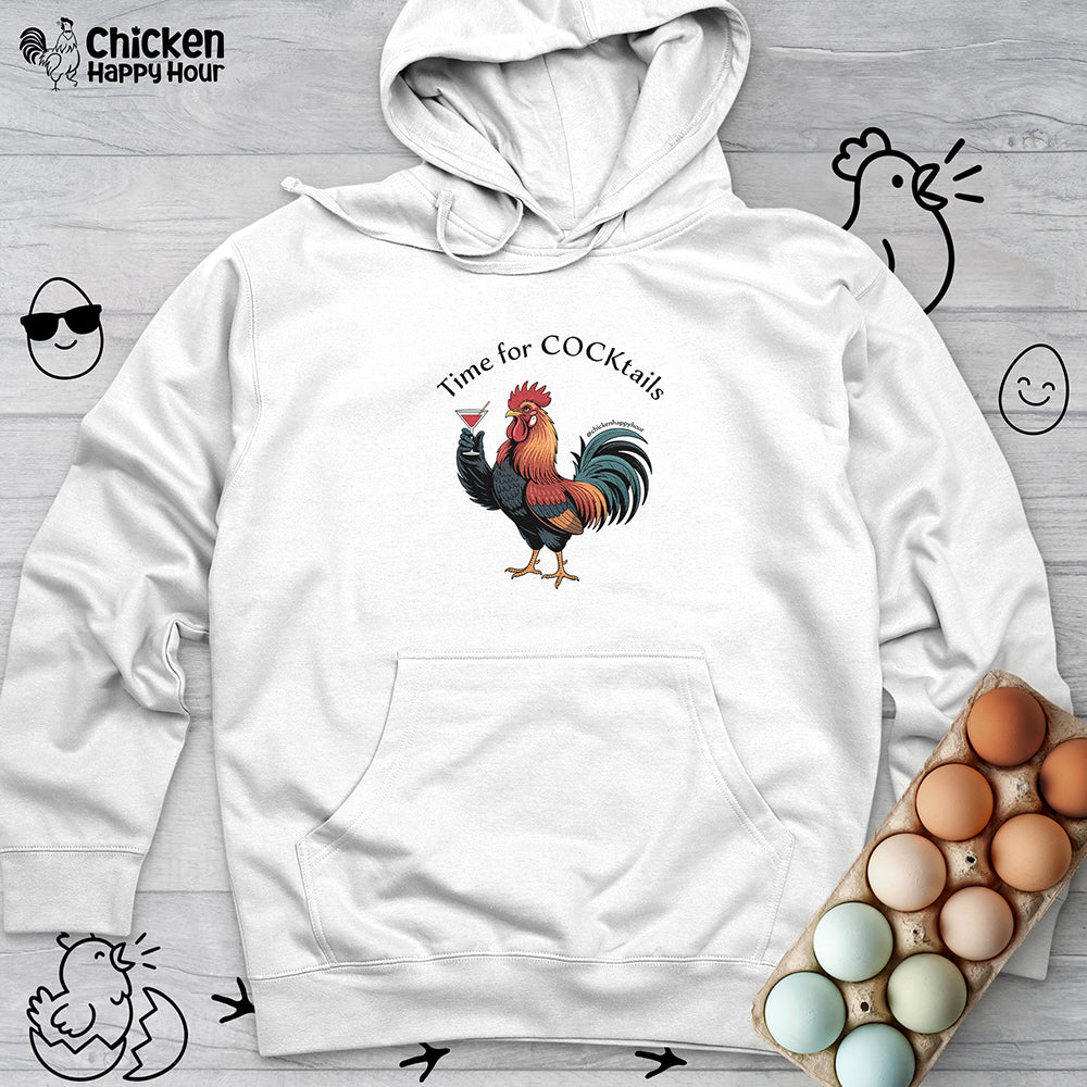 Time for Cocktails Hooded Sweatshirt