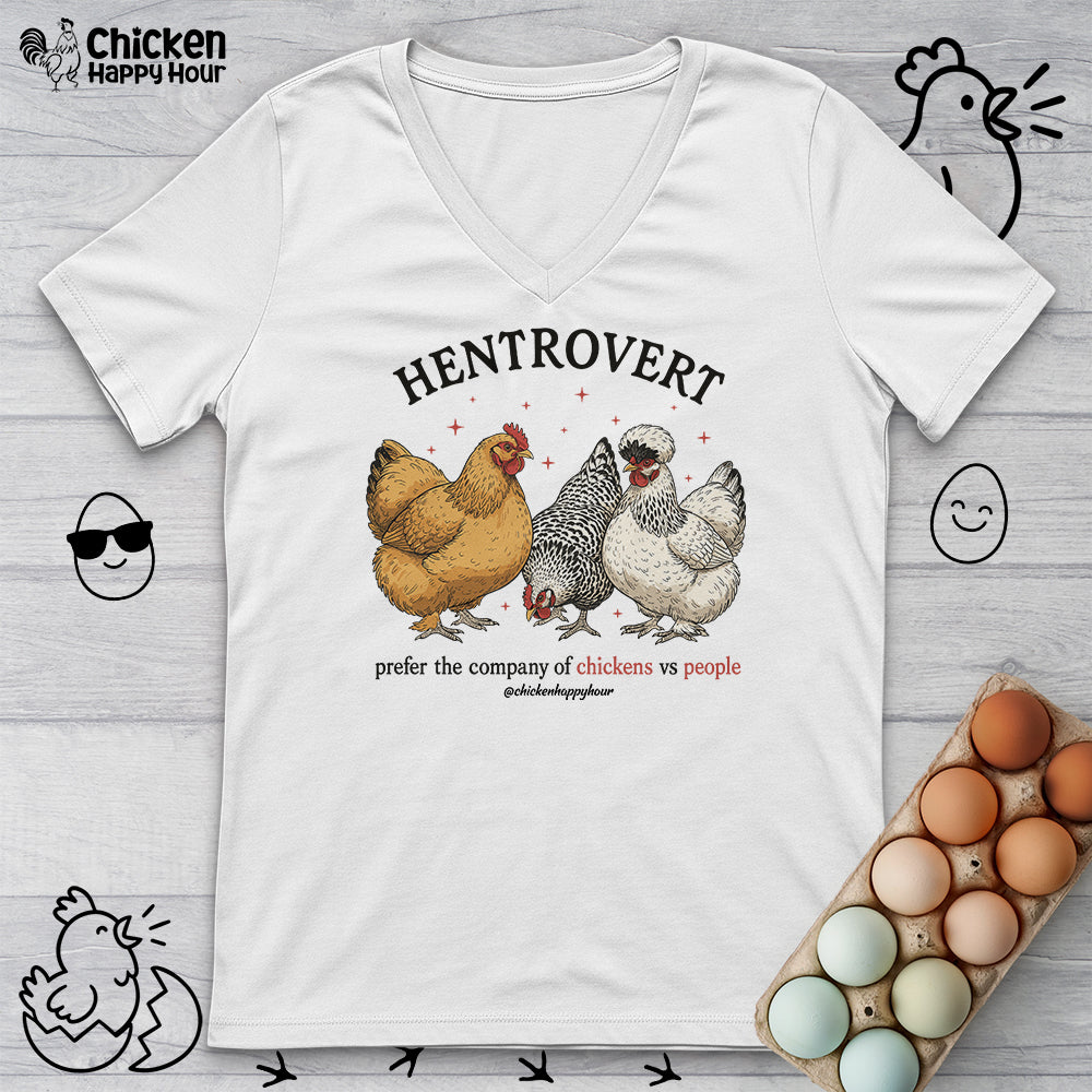 Hentrovert V-Neck Tee