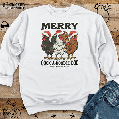 Merry Cock a Doodle Doo Crewneck