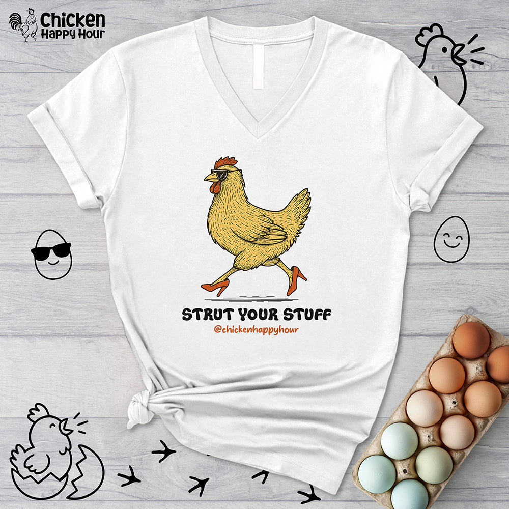 Strut Your Stuff V-Neck Tee