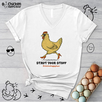 Strut Your Stuff V-Neck Tee