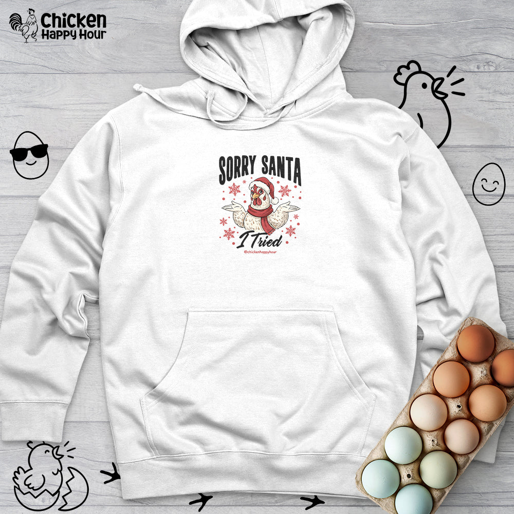 Sorry Santa Hooded Sweatshirt