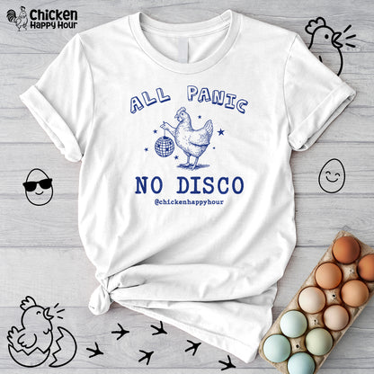 All Panic No Disco Unisex Tee