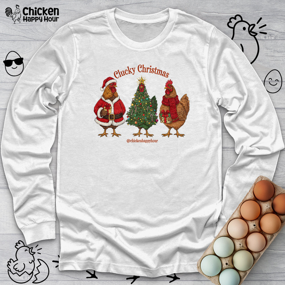 Clucky Christmas Long Sleeve