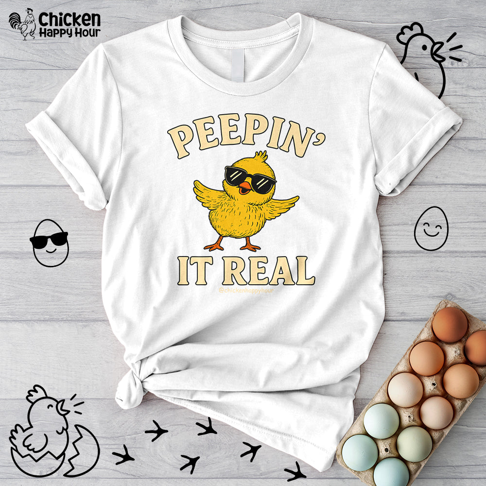 Peepin' It Real 2 Unisex Tee