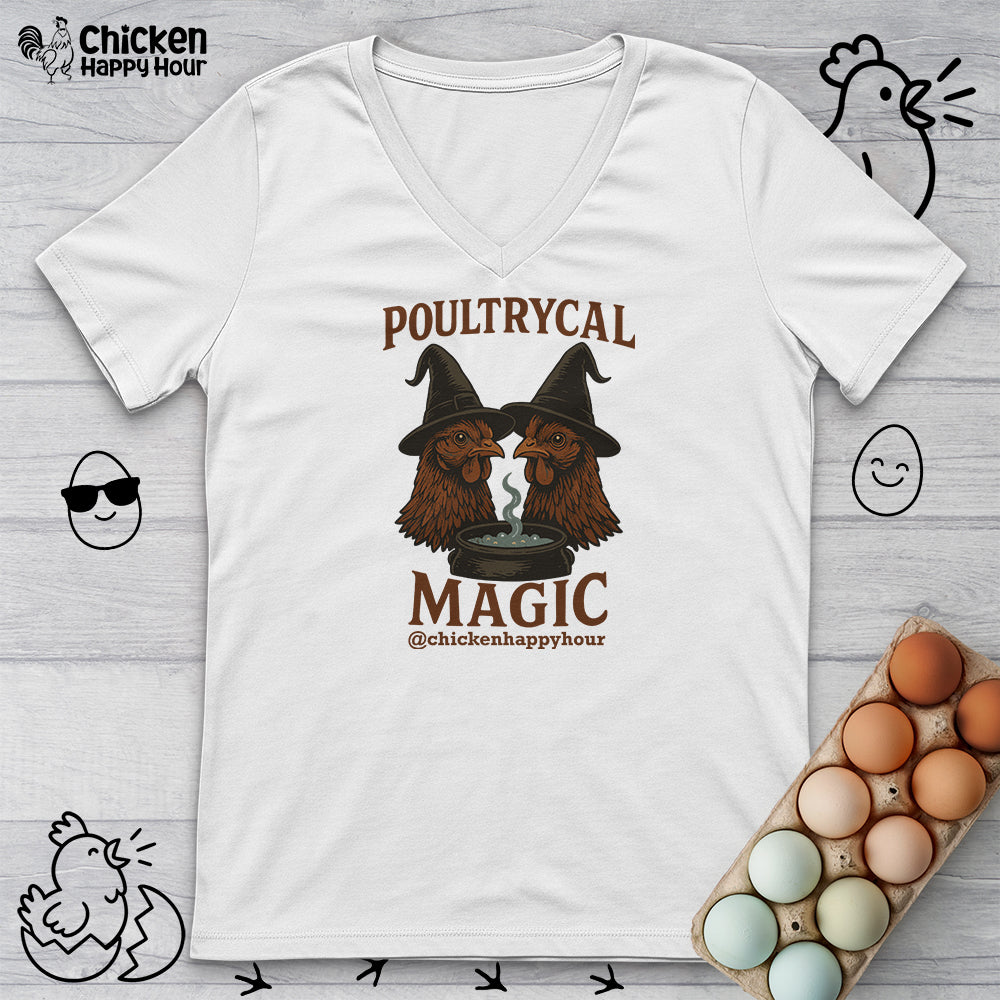 Poultrycal Magic 02 V-Neck Tee