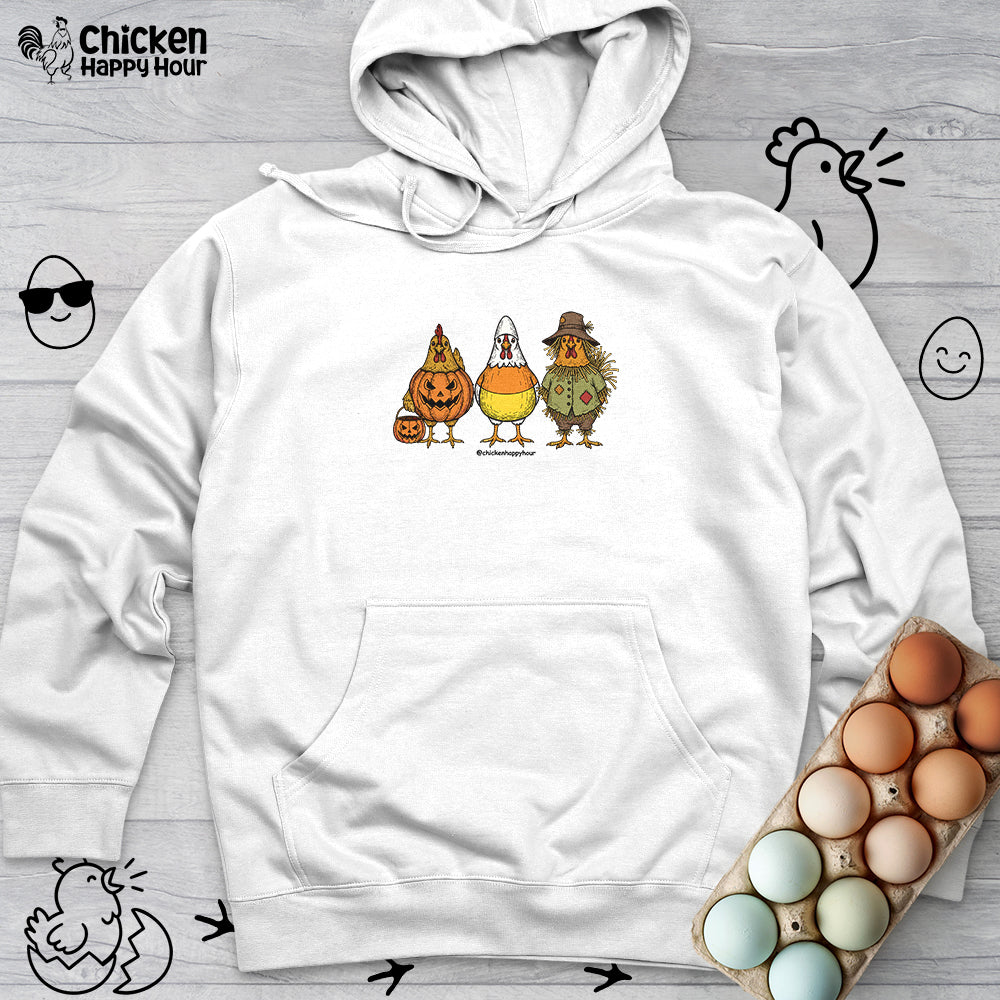 Halloween Chicken Hooded Sweatshirt