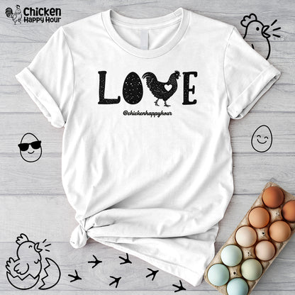 Love Chicken Unisex Tee