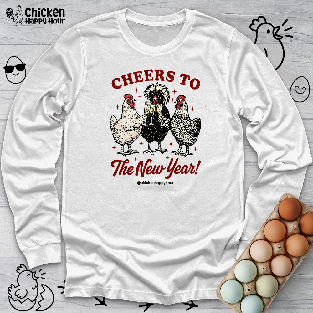 Cheers to The New Year Long Sleeve