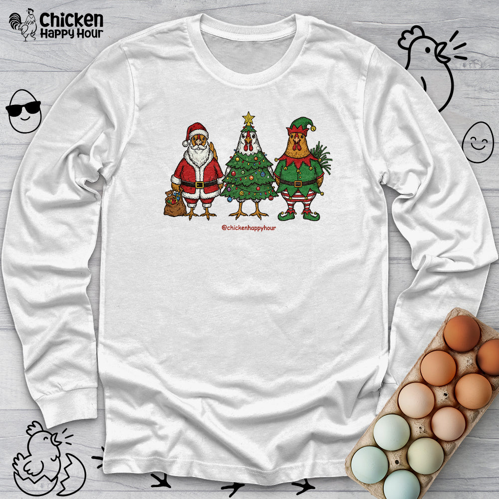 Christmas Chicken Long Sleeve
