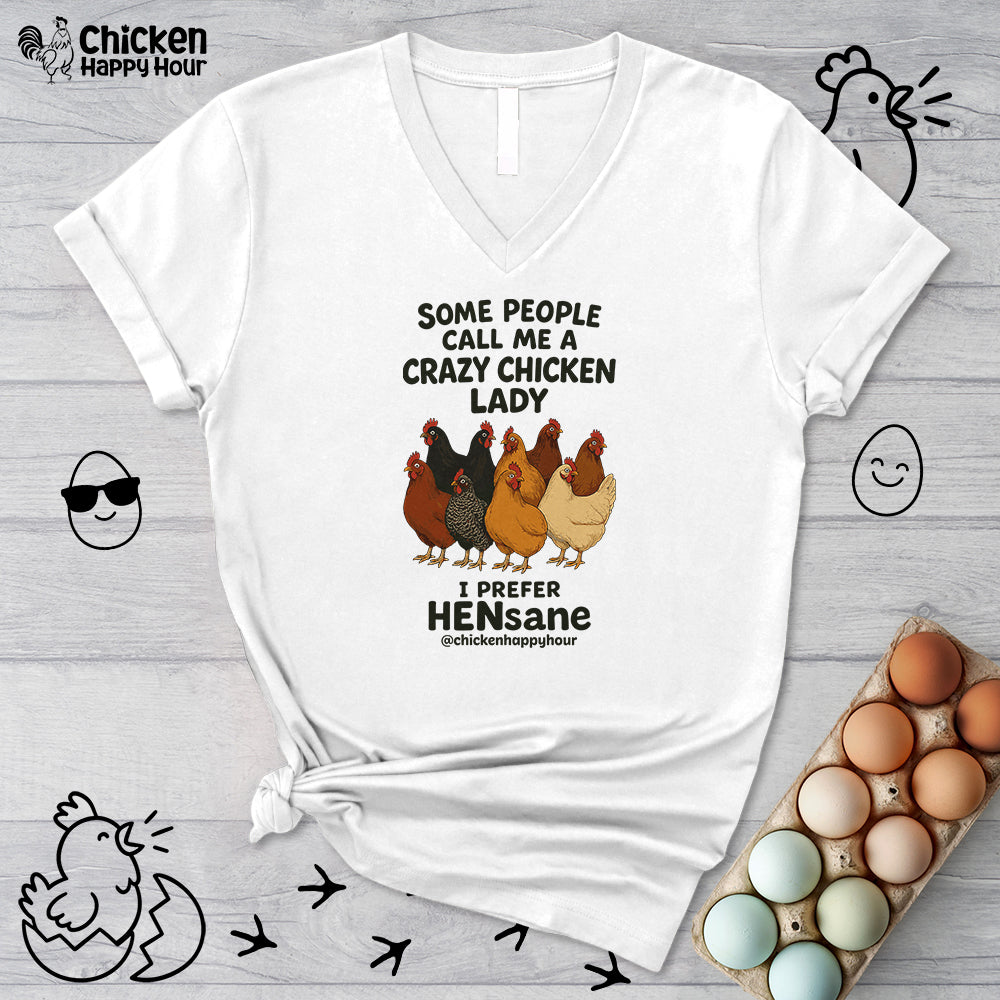 HENsane V-Neck Tee